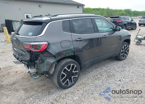 2018 Jeep Compass Limited 4X4 from USA, damaged, VIN 3C4NJDCB1JT481078